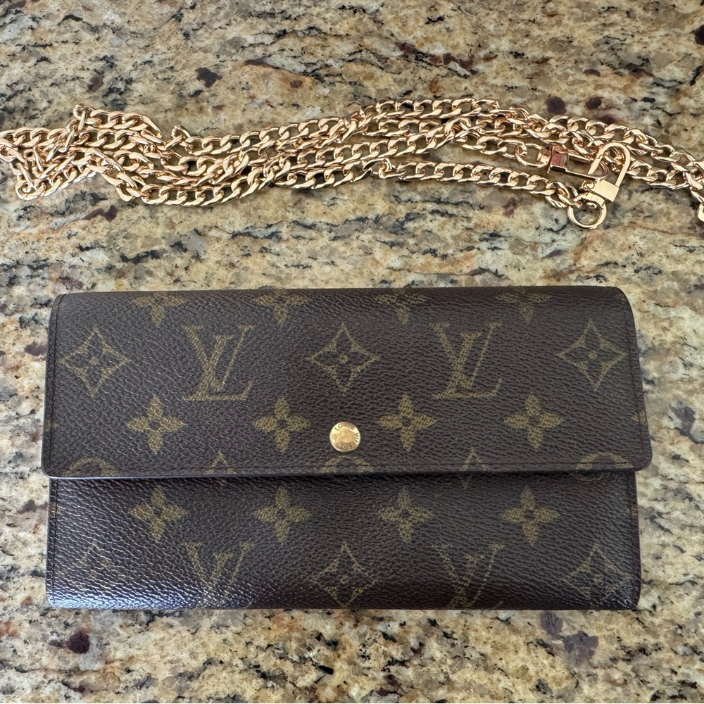 Louis Vuitton Brown Monogram Wallet